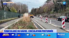 Le Havre: la circulation perturbée pour les travaux du funiculaire