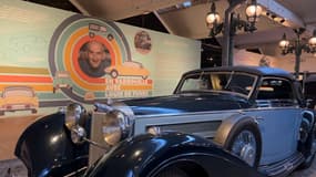 Une des voitures présentées dans le cadre de l'exposition "En vadrouille avec Louis de Funès" du 5 avril au 5 novembre au Musée de l'Automobile de Mulhouse.
