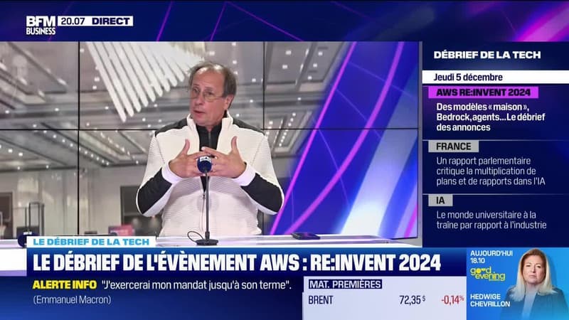 Le débrief de l'événement AWS re:Invent 2024 - 05/12