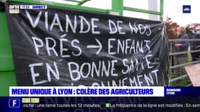 Menu unique sans viande à Lyon : la colère des agriculteurs 