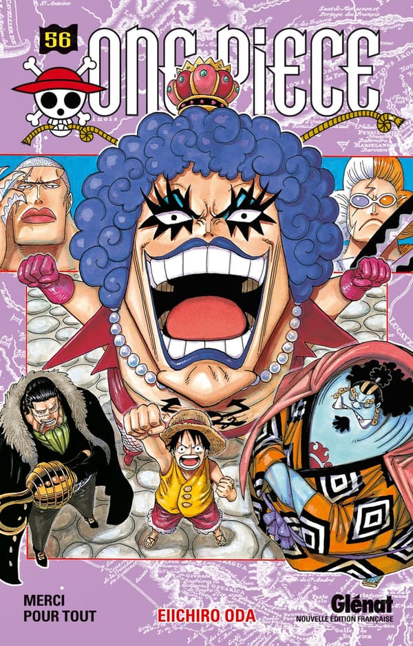 La couverture du tome 56 de "One Piece"
