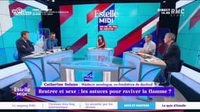 "'Si vous commencez à vous poser autant de questions et à rationnaliser ce genre de choses, honnêtement il vaut mieux aller chercher ailleurs." Daniel Riolo estime qu'il ne faut surtout pas d'artifices pour raviver la flamme dans son couple.