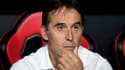 Julen Lopetegui sur le banc du FC Séville, le 5 octobre 2022.