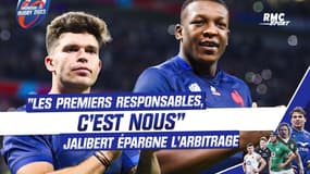 XV de France : "Les premiers responsables, c'est nous", Jalibert n'accable pas l'arbitrage de Ben O'Keeffe 