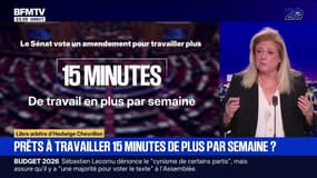 LIBRE ARBITRE D'HEDWIGE CHEVRILLON - Prêts à travailler 15 minutes de plus par semaine ?