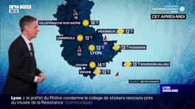 Météo Rhône: du soleil et du vent ce samedi, jusqu'à 13°C à Lyon