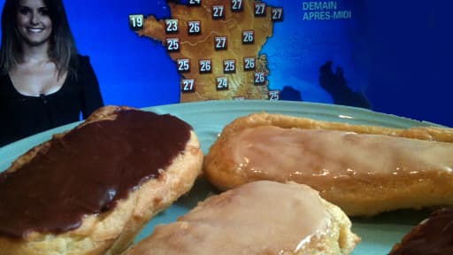 Des éclairs au chocolat et au café pour se consoler des caprices de l'été.