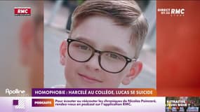 Lucas, 13 ans, victime de harcèlement sur fond d'homophobie, s'est suicidé: une enquête ouverte