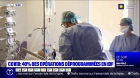 Covid-19: 40% des opérations déprogrammées dans les hôpitaux franciliens 