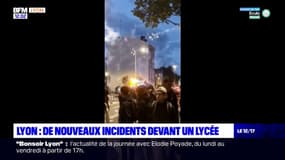 Lyon: de nouveaux incidents devant un lycée