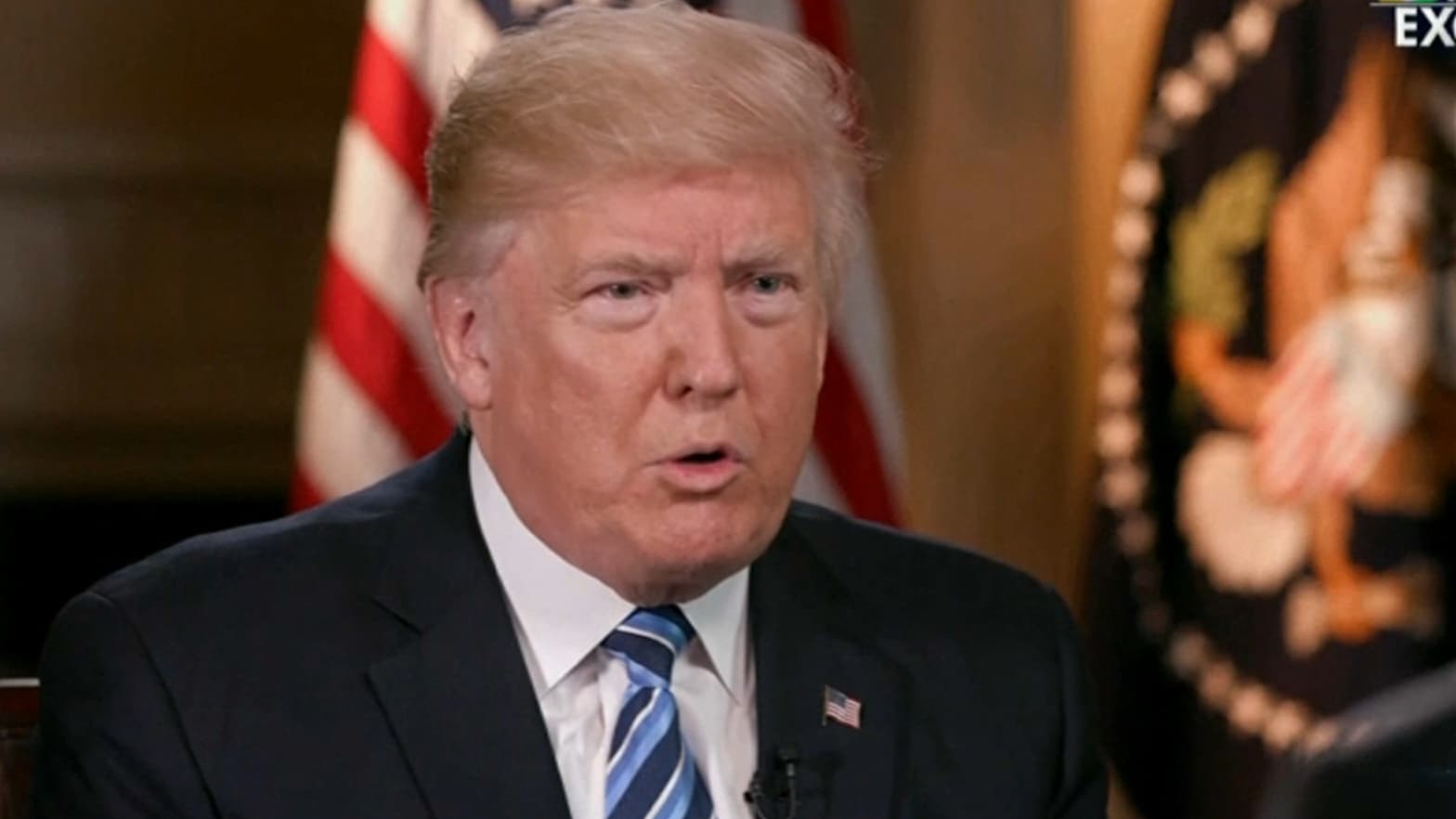 Trump admet avoir eu en tête l'affaire avec la Russie au moment de