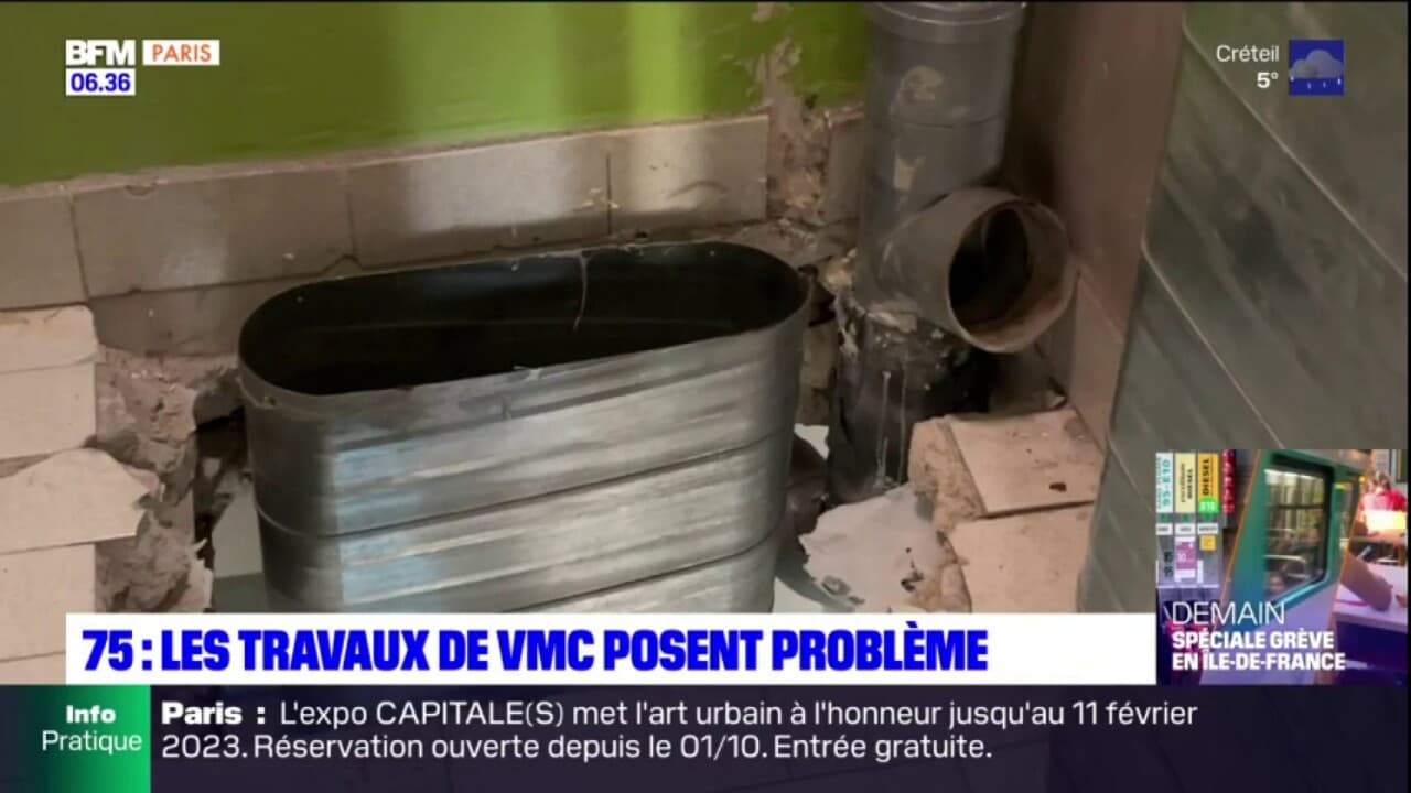 Paris les travaux de VMC posent problème — free download