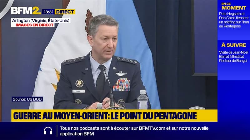 Détroit d'Ormuz: "C'est un environnement tactique complexe", déclare Dan Caine, le chef d'état-major des armées des États-Unis
