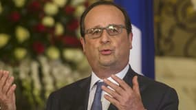 En Egypye; François Hollande a estimé dimanche que la lutte contre le terrorisme devait respecter les droits de l'homme.
