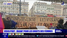 Journée des droits des femmes: un rassemblement festif sur le Vieux-Port