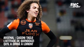 Arsenal : Casoni tacle l'attitude de Guendouzi qu'il a dirigé à Lorient