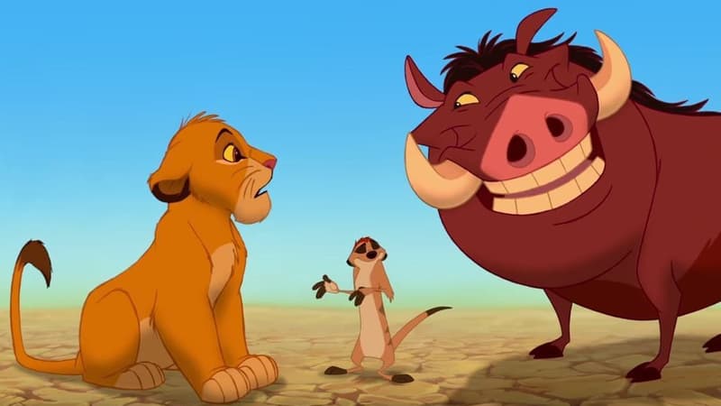 Le Roi Lion, extrait d'Hakuna Matata.