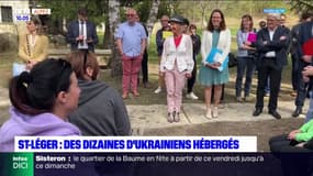 Des dizaines d'Ukrainiens hébergés à Saint-Léger-les-Mélèzes