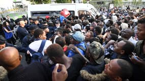 Près de 2.500 migrants ont été évacués du campement de la Porte de la Chapelle.
