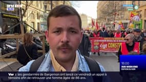 Marseille: les lycéens et étudiants mobilisés contre la réforme des retraites
