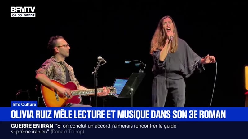 Musicienne et romancière, Olivia Ruiz pratique la “lecture musicale”