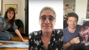 Charlotte Gainsbourg, Gérard Lanvin et Patrick Bruel participent à la tombola solidaire pour aider les soignants.
