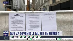 Fermé depuis l'effondrement d'un mur sur le chantier de la Samaritaine, le Musée en Herbe vit en sursis