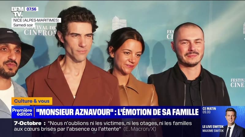 "Monsieur Aznavour" : l'émotion de sa famille thumbnail