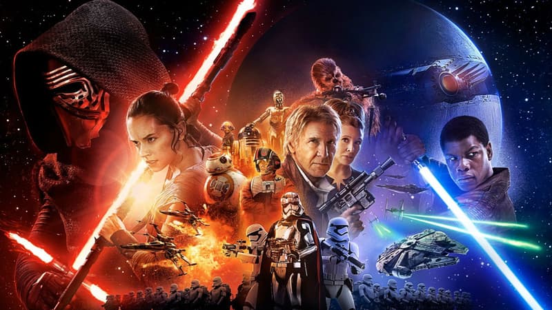 L'affiche de "Star Wars VII - le Réveil de la Force"