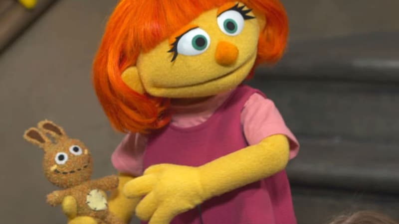 Julia, un nouveau personnage autiste du programme Sesame Street
