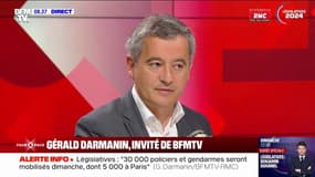 Gérald Darmanin: "Si j'avais un duel RN-LFI là où j'habitais, je ne mettrais pas un bulletin de vote LFI"