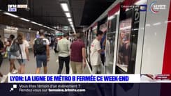 Lyon: la ligne de métro B fermée ce week-end