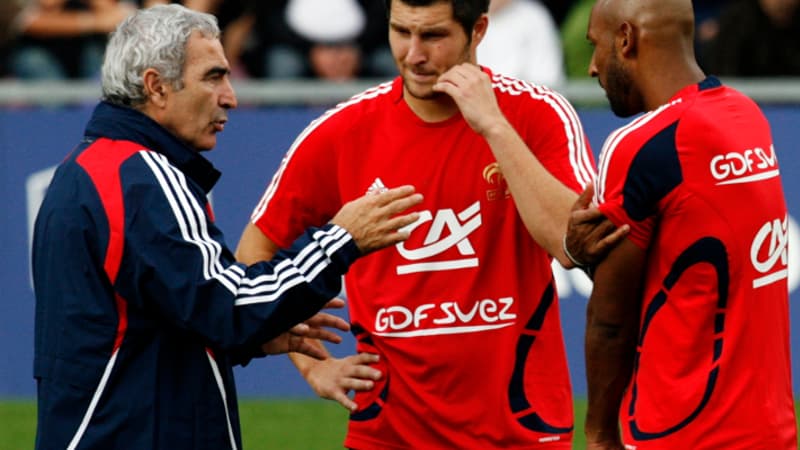 Domenech, Gignac et Anelka