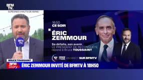 Story 4 : Eric Zemmour invité de BFMTV à 18h50 - 02/05