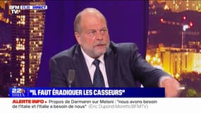 Éric Dupond-Moretti: "La surpopulation carcérale est l'une des démonstrations que la justice n'est pas laxiste"