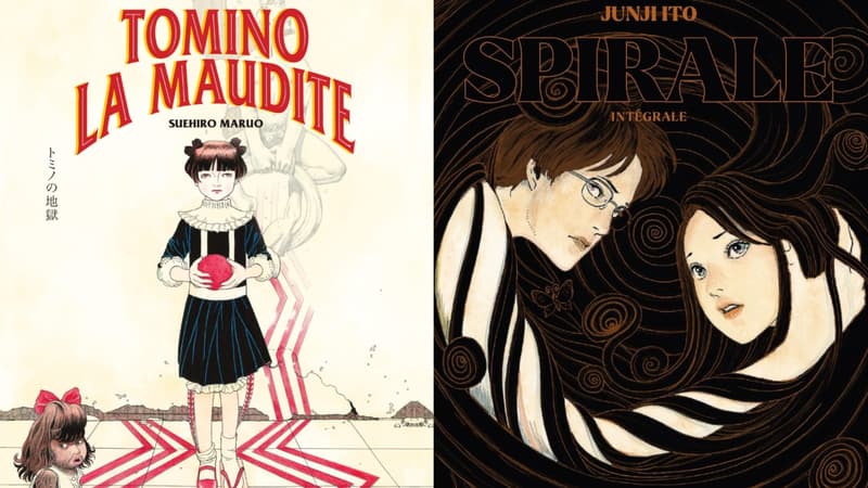 "Tomino la maudite" et "Spirale", deux classiques du manga d'horreur disponibles en français