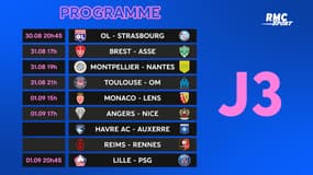 Ligue 1 : Le programme TV de la 3e journée avec les chocs Monaco-Lens et Lille-PSG