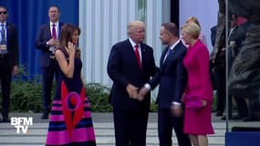Ce moment où la première dame polonaise met un vent à Donald Trump