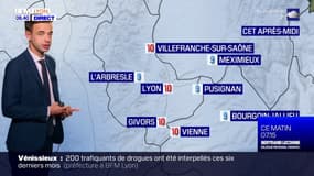 Météo Rhône: les nuages matinaux laisseront place aux éclaircies cet après-midi, jusqu'à 10°C à Lyon