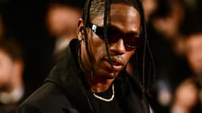 Travis Scott lors de l'avant-première de "The Idol" au Festival de Cannes le 23 mai 2023.