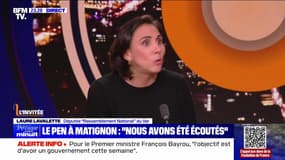 Le Pen à Matignon : "Nous avons été écoutés" - 16/12