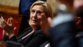 Marine Le Pen sur les bancs de l'Assemblée nationale, le 19 juin 2019