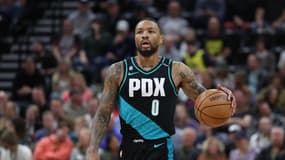 Damian Lillard avec Portland en 2023.