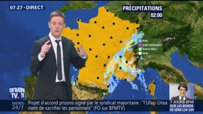 La météo pour ce samedi 27 janvier 2018