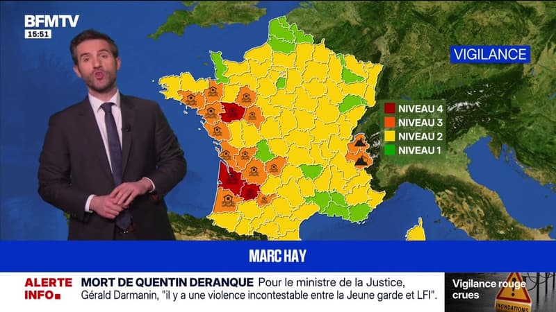 La météo pour ce mercredi 18 février 2026