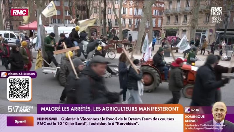 Malgré les arrêtés, les agriculteurs manifesteront