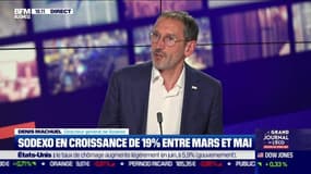 Denis Machuel (Sodexo) : Sodexo en croissance de 19% entre mars et mai - 02/07