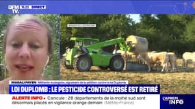 Loi Duplomb: Magali Payen, militante écologiste, considère que la censure partielle du Conseil constitutionnel "est une véritable victoire pour la santé"