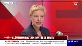 Clémentine Autain: "Je suis favorable à ce qu'on aide militairement l'Ukraine"