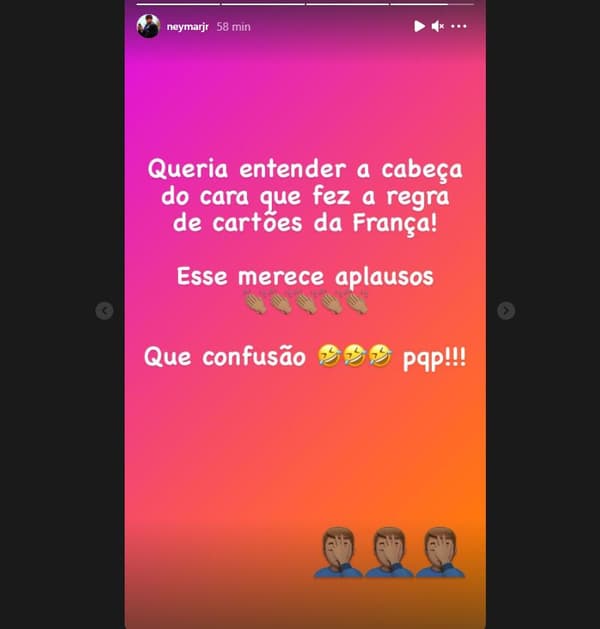 Neymar réagit à sa suspension pour la finale de Coupe de France 